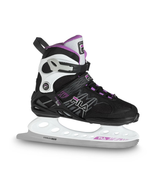 Patin Fila Primo Ice Femme, Noir/Gris/Magenta