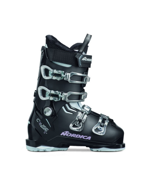Botte Nordica Cruise S Femme, Noir/Blanc/Mauve