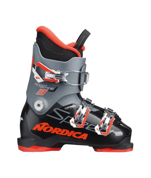 Botte Nordica Speedmachine J3 Junior, Noir/Anthracite/Rouge