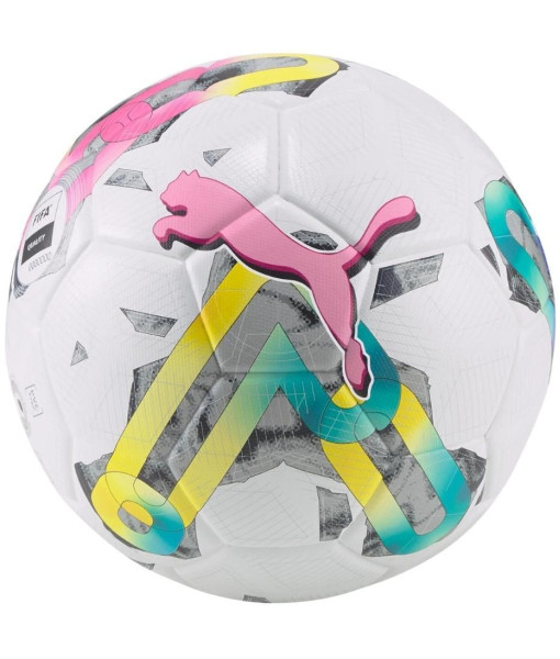 Ballon Soccer Puma Orbita 6, Blanc/Multi Couleurs