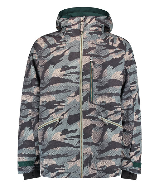 Manteau O'Neill Diabase Homme, Vert/Noir/Camouflage