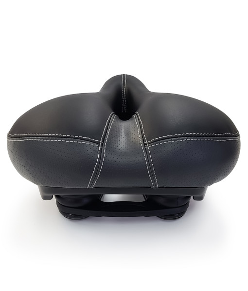 Selle Vélo VIA Suspension, Homme, Noir