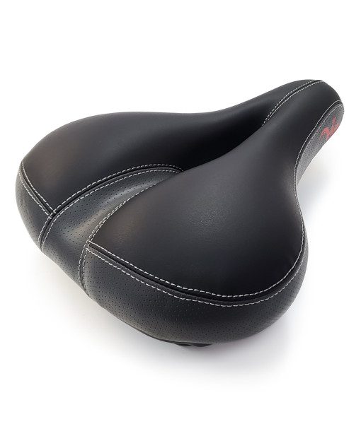 Selle Vélo VIA Suspension, Homme, Noir