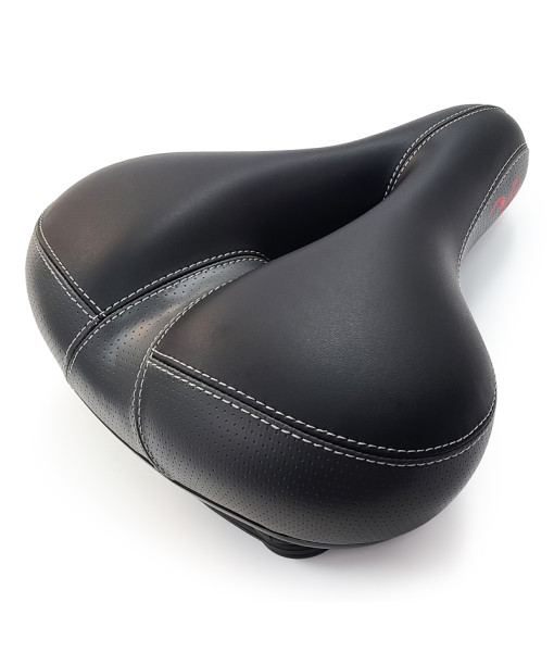 Selle Vélo VIA Suspension, Femme, Noir
