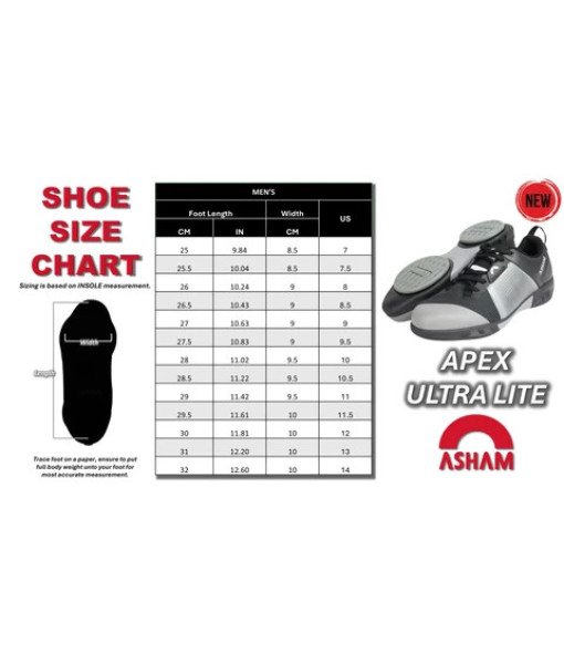 Soulier Asham Hex Apex Ultra Lite Homme, Slider 5/32