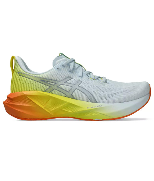 Asics Novablast 5 Homme, Sky/Lemon/Spark