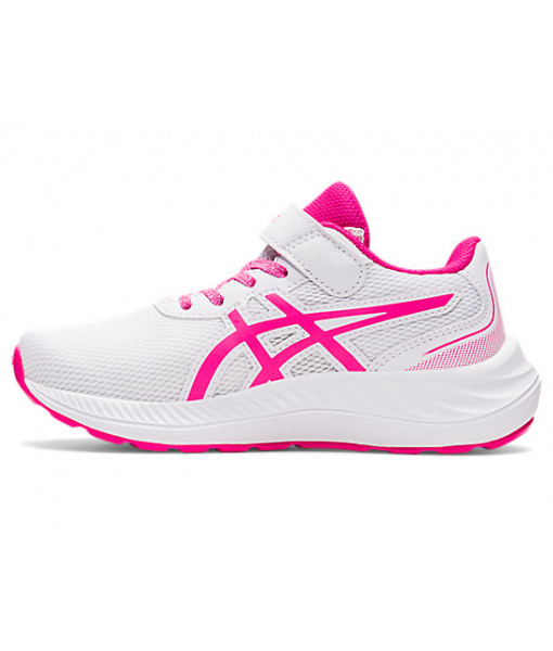 Asics Pre Excite 9 PS Junior, White / Pink Glo