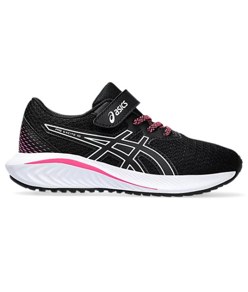 Asics Pre-Excite 10 PS Enfant, Black/ Pure Aqua