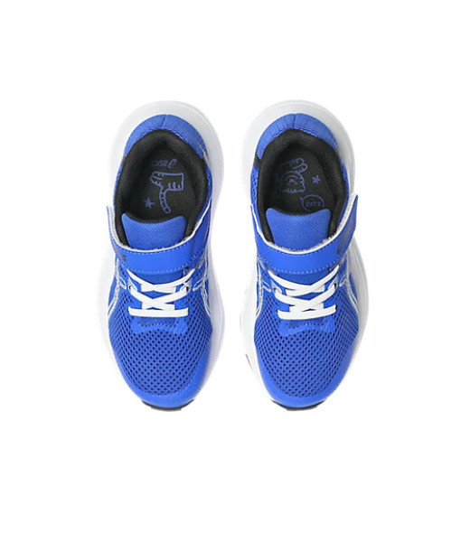 Asics Contend 10 PS Enfant, Neon Blue / White