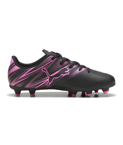 Soulier Soccer Puma Attacanto, Noir/Rose, Junior