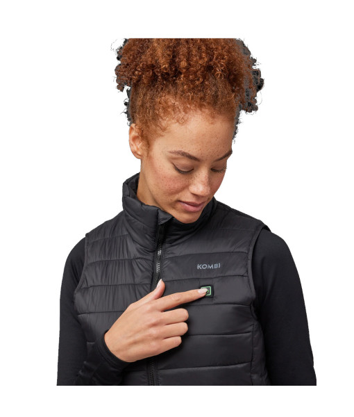 Veste Chauffante Kombi USB Warm Up Femme, Noir