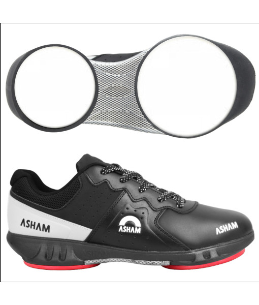 Soulier Asham Edge Ultra Lite Homme, Noir Slider 1/4''