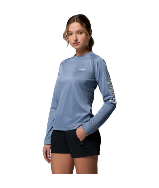 T-shirt Columbia Tidal Manches Longues Femme, New Moon