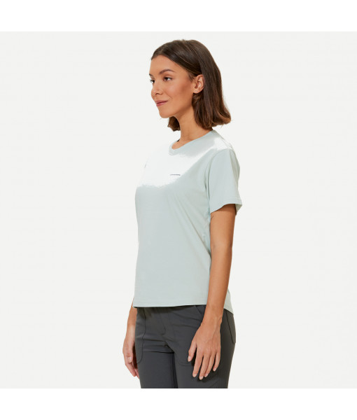 T-Shirt Chlorophylle Feuillage Femme, Menthe Brumeuse