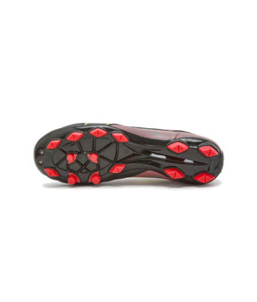 Soulier Diadora Brasil Elite Veloce, Noir/Rouge/Jaune, Senior