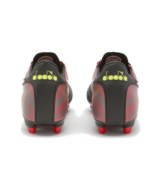 Soulier Diadora Brasil Elite Veloce, Noir/Rouge/Jaune, Senior