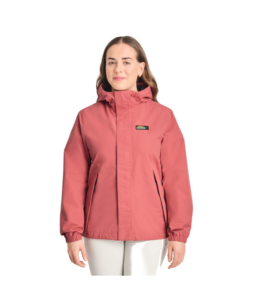 Manteau Chlorophylle Témis Imperméable Femme,  Rose Brulé