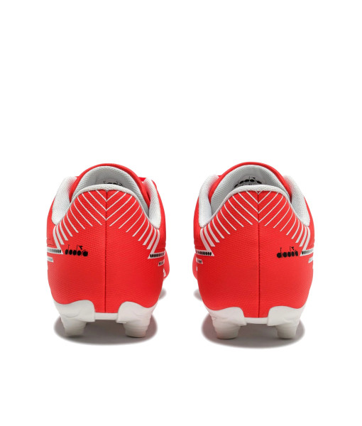 Soulier Soccer Diadora Pichichi 8 MG14 Senior, Fluo Rouge/Blanc/Noir