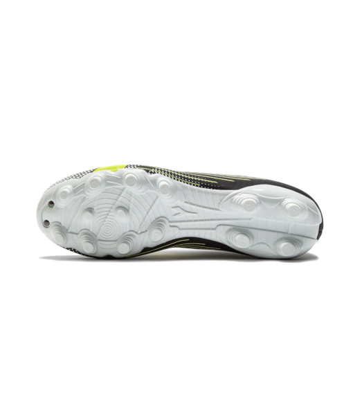 Soulier Soccer Diadora Pichichi 8 MG14 Senior, Noir/Jaune Fluo/Silver