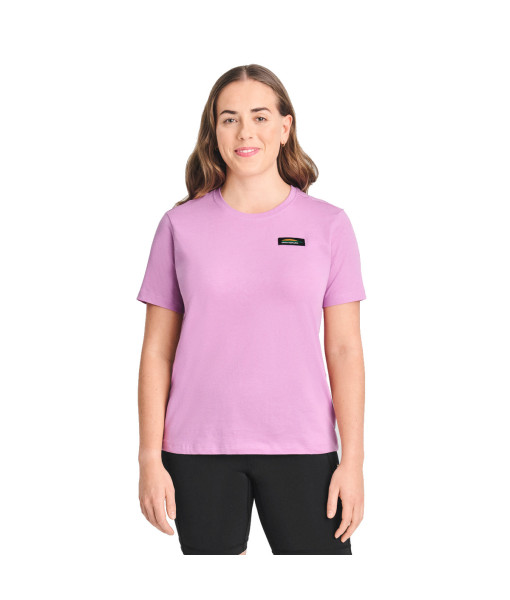T-shirt Chlorophylle Vallée Femme, Prune Claire