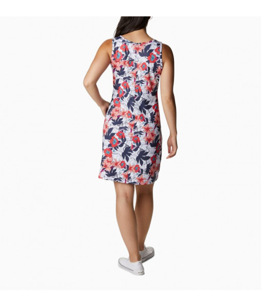 Robe Columbia Chill River Print Femme, White Lakeshore Floral