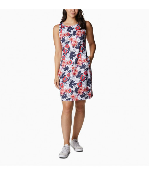 Robe Columbia Chill River Print Femme, White Lakeshore Floral