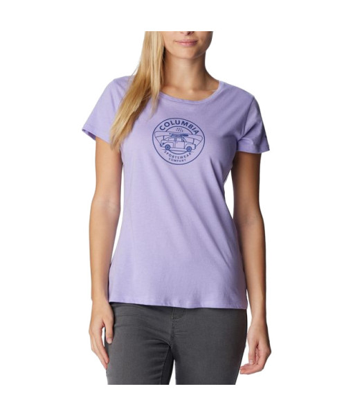 T-Shirt Columbia Daisy Days Graphic Femme, Frosted Purple