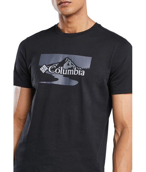 T-Shirt Columbia Path Lake Graphic II Homme, Noir