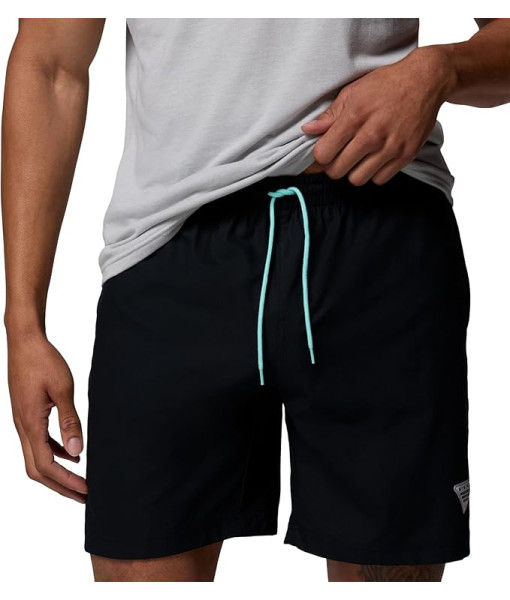 Short Columbia Rambler PFG 8 Pouces Homme, Noir