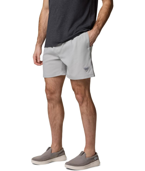 Short Columbia Rambler PFG 8 Pouces Homme, City Grey