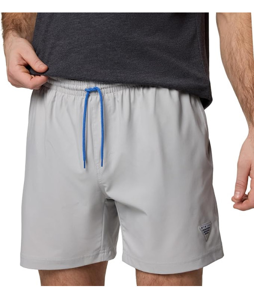 Short Columbia Rambler PFG 8 Pouces Homme, City Grey