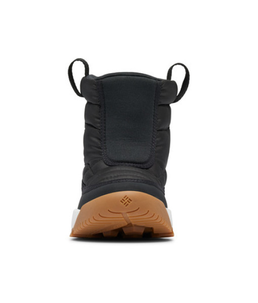 Columbia Snowtrot Mid Junior, Noir/Sel De Mer