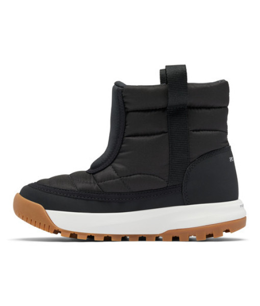 Columbia Snowtrot Mid Junior, Noir/Sel De Mer