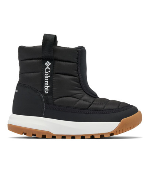 Columbia Snowtrot Mid Junior, Noir/Sel De Mer