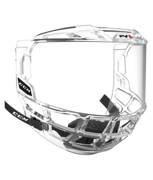 Visière CCM FV1 Complète Junior, Clair