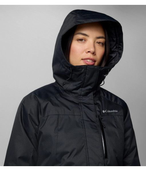 Manteau Columbia Snowy Summit Femme, Noir