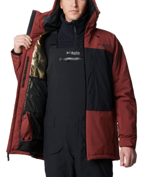 Manteau Columbia Winter District III Homme, Spice/Noir