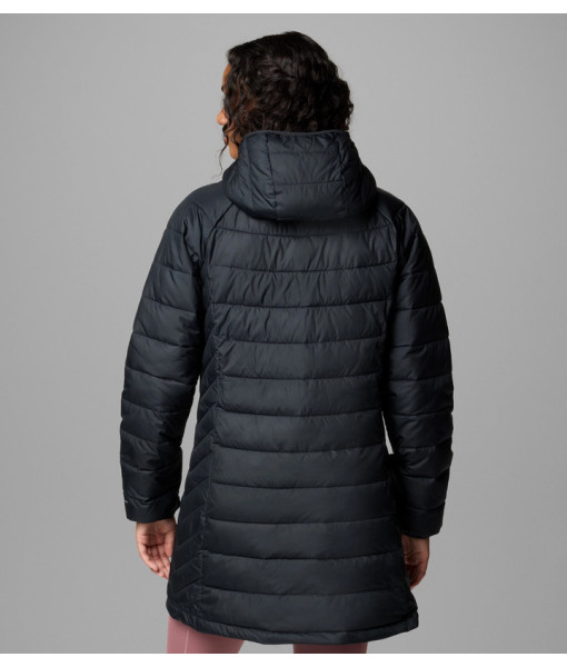 Manteau Columbia Powder Lite II Mid Femme, Noir