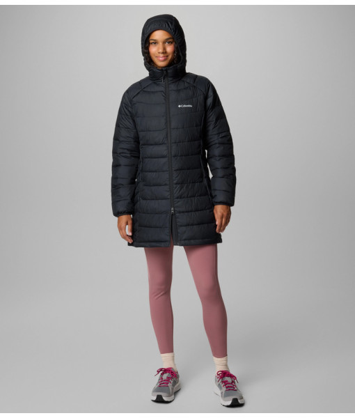 Manteau Columbia Powder Lite II Mid Femme, Noir