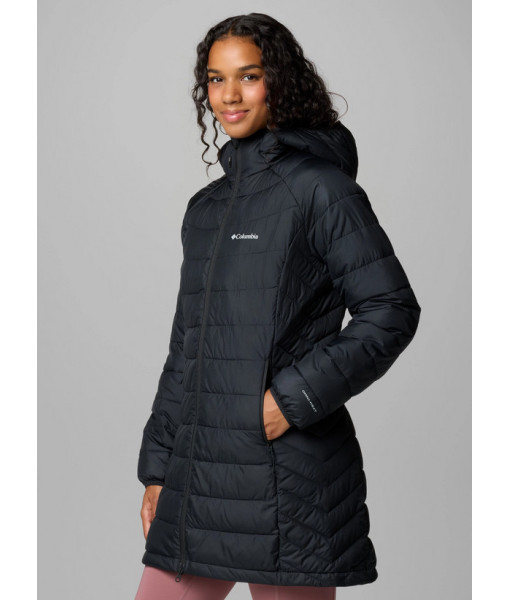 Manteau Columbia Powder Lite II Mid Femme, Noir