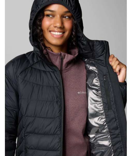 Manteau Columbia Powder Lite II Mid Femme, Noir