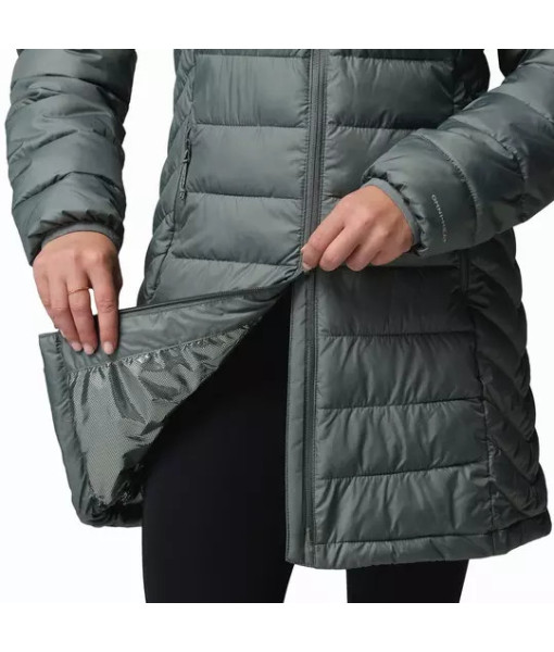 Manteau Columbia Powder Lite II Mid Femme, Sedona Sage