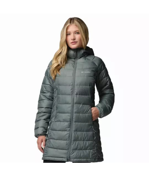 Manteau Columbia Powder Lite II Mid Femme, Sedona Sage
