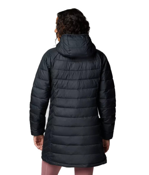 Manteau Columbia Powder Lite II Mid Femme, Noir