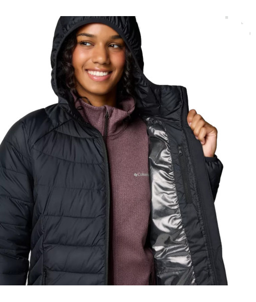 Manteau Columbia Powder Lite II Mid Femme, Noir