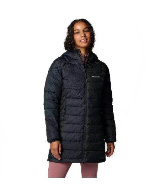 Manteau Columbia Powder Lite II Mid Femme, Noir