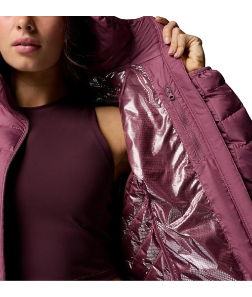 Manteau Columbia Powder Lite II Capuchon Femme, Antique Mauve