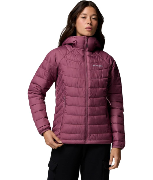 Manteau Columbia Powder Lite II Capuchon Femme, Antique Mauve