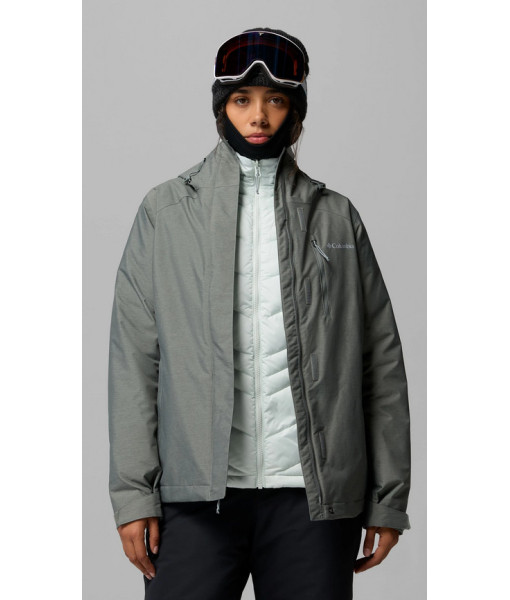 Manteau Columbia Whirlibird V Interchange Femme, Sedona Sage Cross Dye