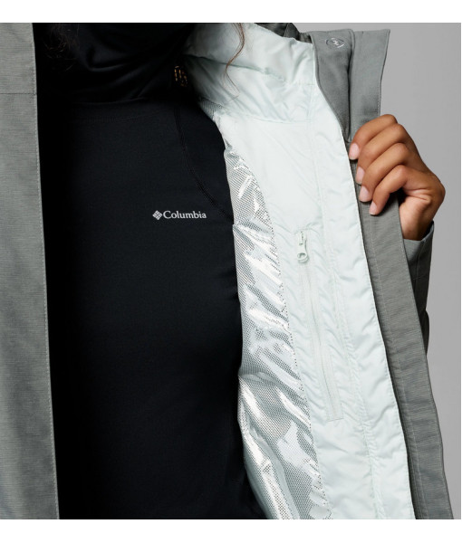 Manteau Columbia Whirlibird V Interchange Femme, Sedona Sage Cross Dye